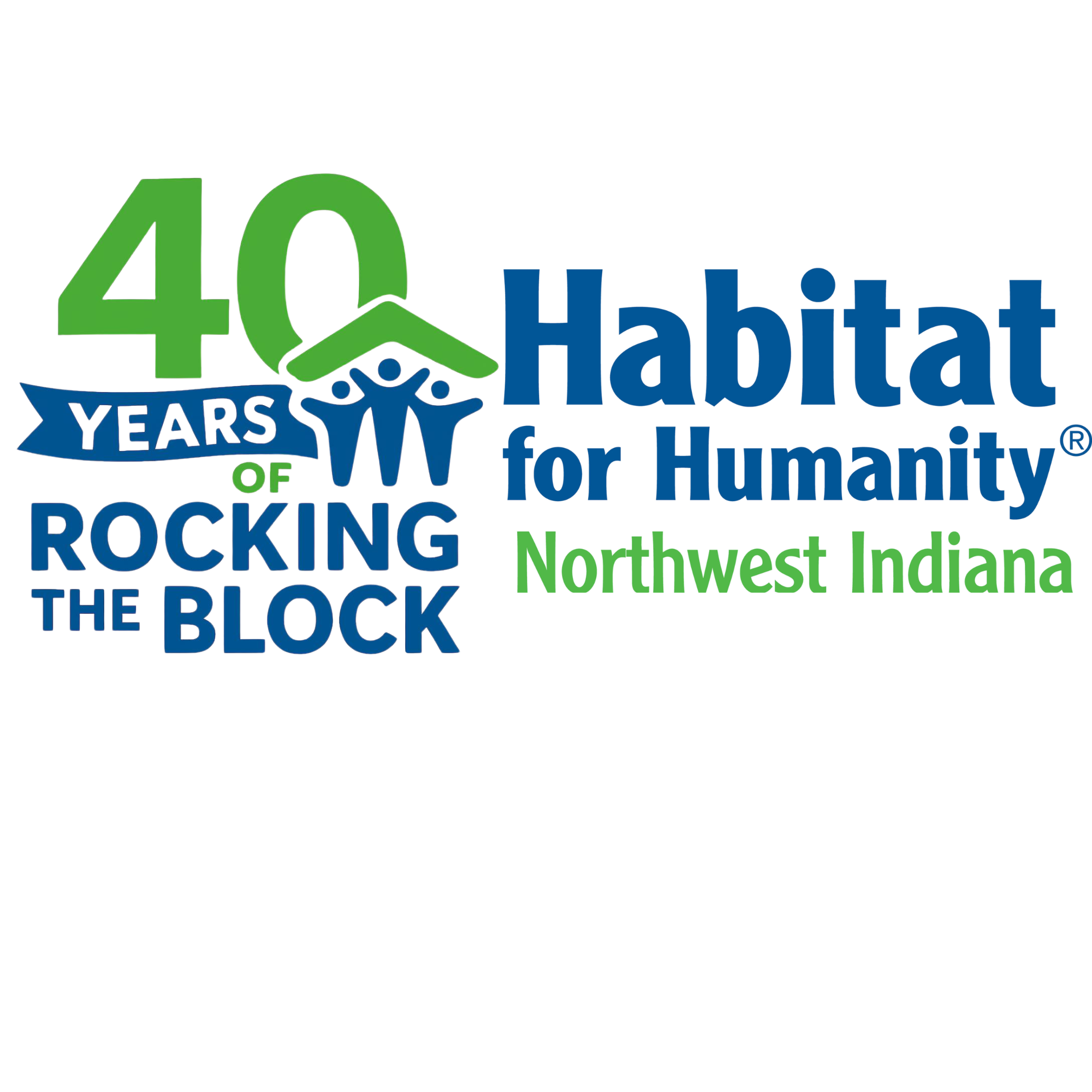 Habitat's 40th Anniversary Rock the Block Party - logo